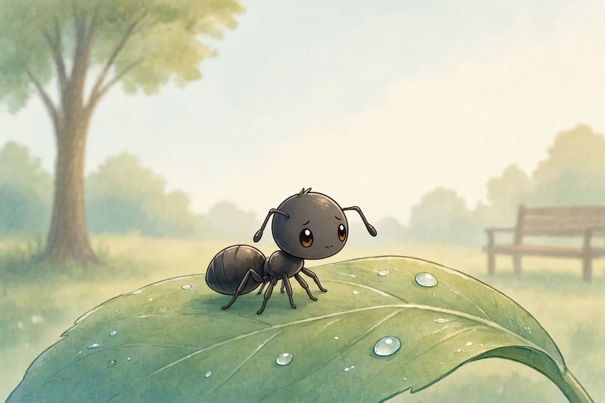 孤独のアリです